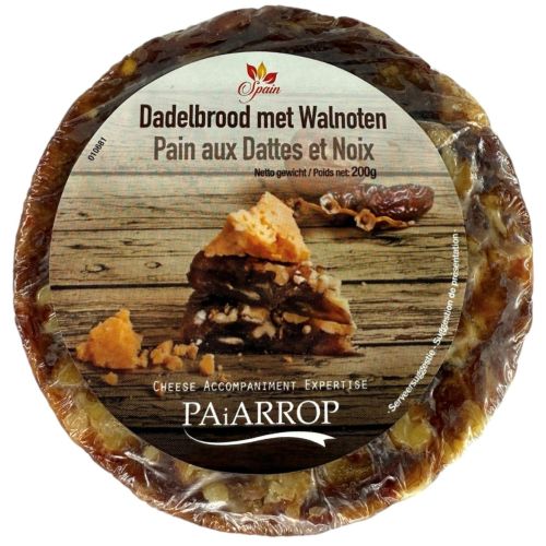 Date bread with walnuts