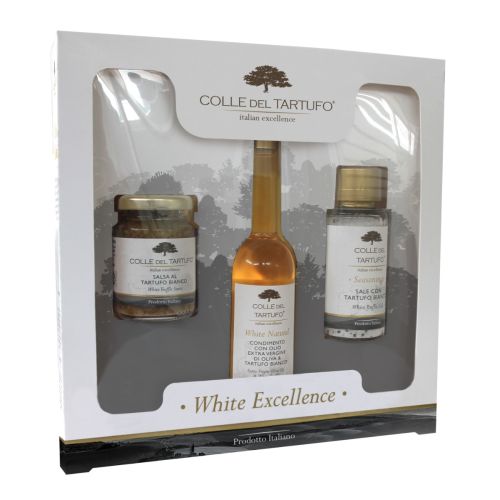 Witte truffel giftset box