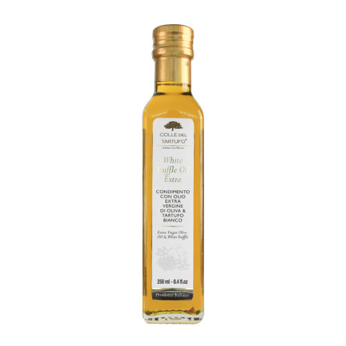 Extra virgin olive oil with white truffle