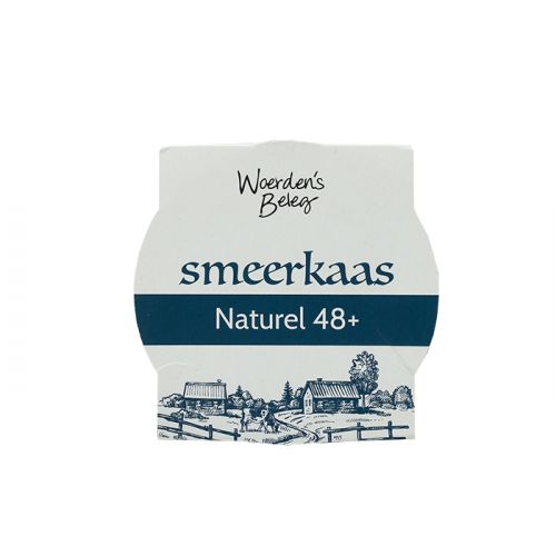 Smeerkaas naturel 48+ van het merk Woerden's Beleg