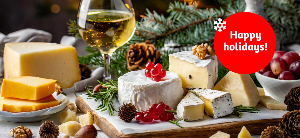 Get cheeses on time? Order before 20 December!